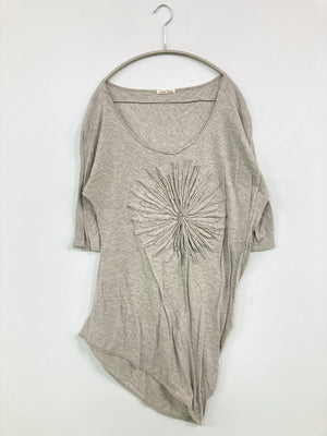 Tシャツ/カットソー/トップス/グレー