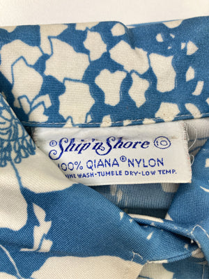 Ship'n Shore/シップンショア/シャツ/ブラウス/トップス/ブルー