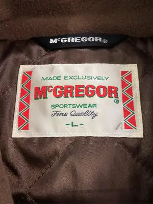 McGREGOR/マックレガー/ブルゾン/ジャケット/アウター/ブラウン/L