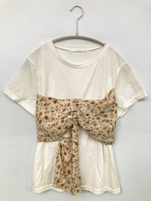 RETRO GIRL/レトロガール/Tシャツ/カットソー/トップス/ホワイト/M