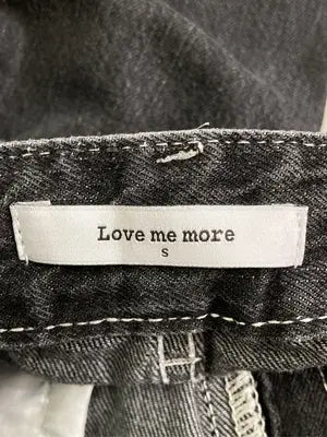 love me more/つなぎ/オールインワン/オールインワン・サロペット/ブラック/S