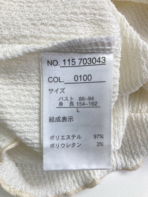 Linoluce/リノルーチェ/Tシャツ/カットソー/トップス/ホワイト/L