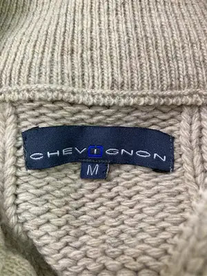 CHEVIGNON/シェビニオン/ニット/セーター/トップス/ベージュ/M