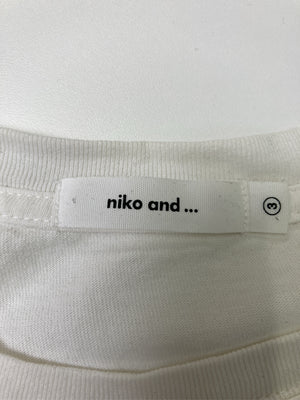 niko and .../ニコアンド/Tシャツ/カットソー/トップス/ホワイト