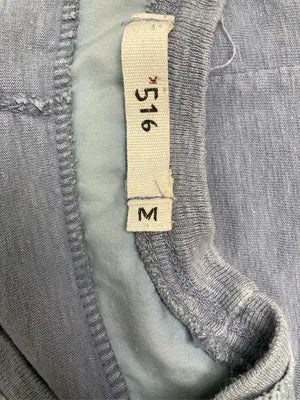 516/Tシャツ/カットソー/トップス/グレー/M