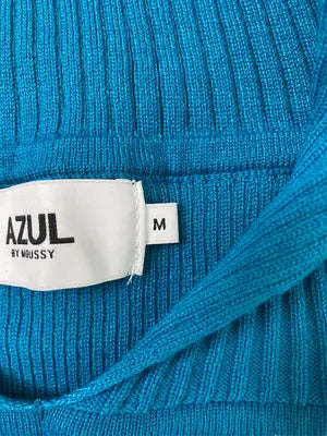 AZUL by MOUSSY/アズールバイマウジー/ニット/セーター/トップス/ブルー/M