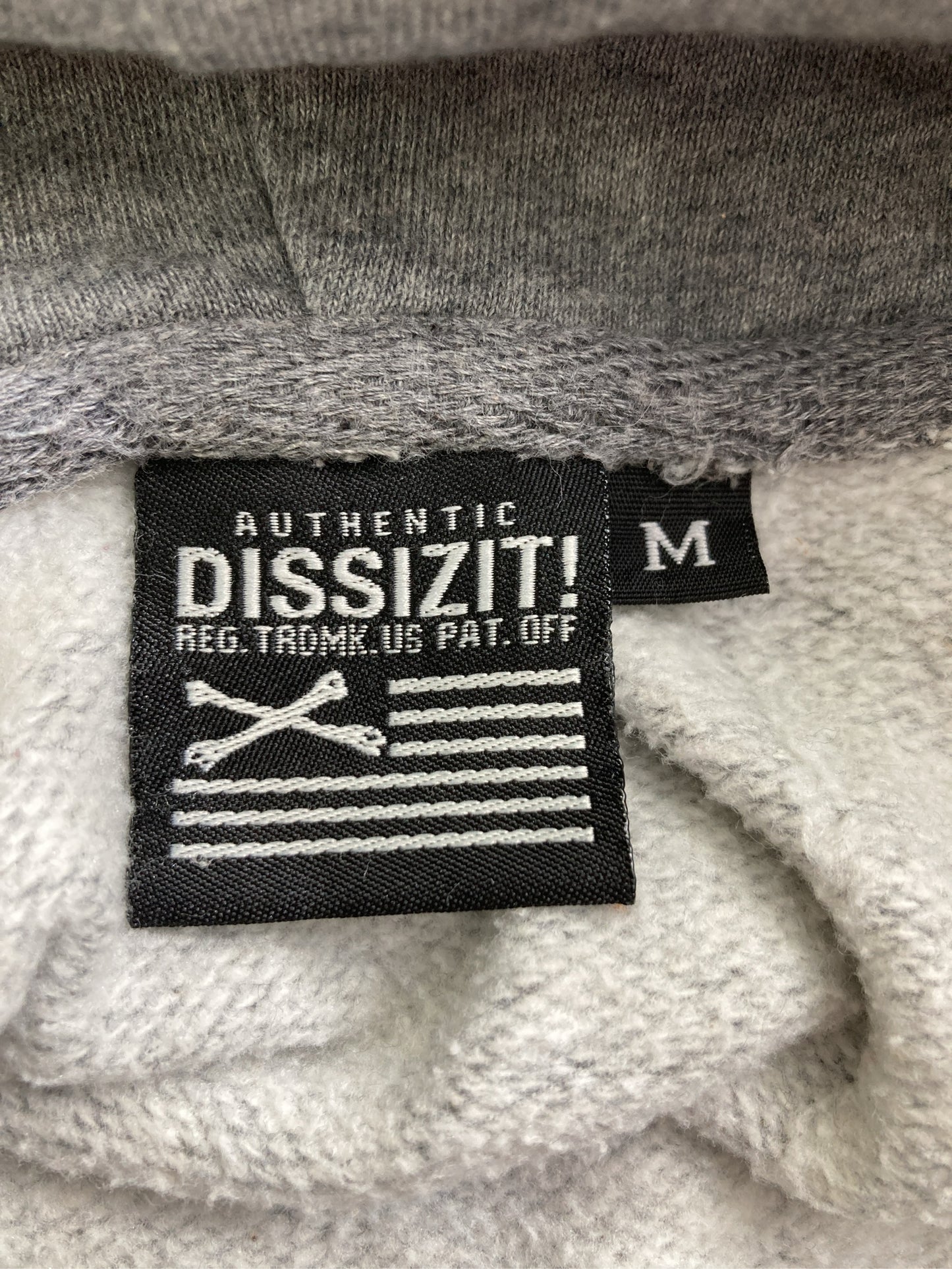 DISSIZIT!/パーカー/トップス/グレー/M