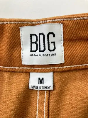 BDG/ビーディージー/デニムスカート/スカート/オレンジ/M