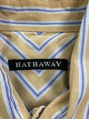 HATHAWAY/ハサウェイ/シャツ/ブラウス/トップス/ベージュ