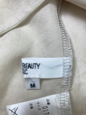 NATURAL BEAUTY BASIC/ナチュラルビューティーベーシック/シャツ/ブラウス/トップス/ベージュ/M