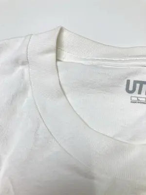 UNIQLO/ユニクロ/Tシャツ/カットソー/トップス/ホワイト/L