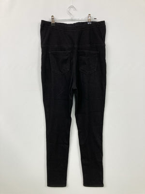UNIQLO/ユニクロ/スラックス/パンツ/ブラック/XL