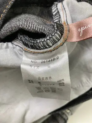 デニムパンツ/パンツ/ブラック/M