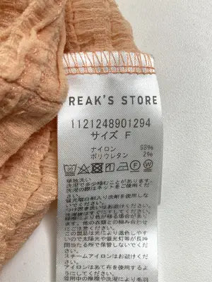 FREAK'S STORE/フリークスストア/Tシャツ/カットソー/トップス/オレンジ/F