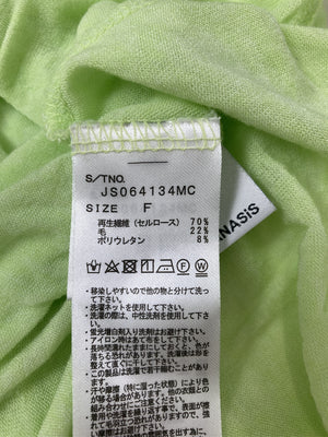 JEANASIS/ジーナシス/Tシャツ/カットソー/トップス/ライトグリーン/F