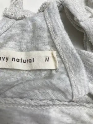 navy natural/ネイビーナチュラル/タンクトップ/トップス/グレー/M