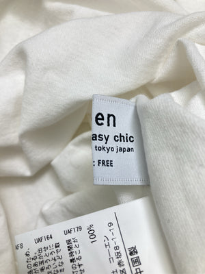 coen/コーエン/Tシャツ/カットソー/トップス/ホワイト