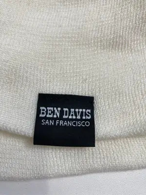 BEN DAVIS/ベンデイビス/ニットキャップ/ビーニー/帽子/ホワイト