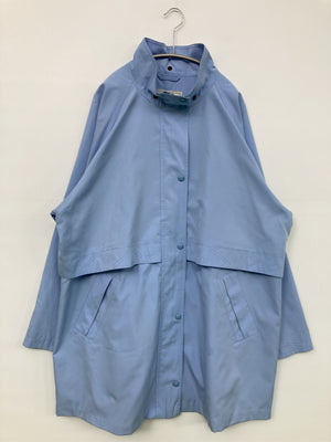 L.L.Bean/エルエルビーン/ノーカラーコート/ジャケット/アウター/スカイブルー/EXTRA LARGE