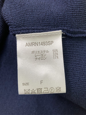 Andemiu/アンデミュウ/ワンピース/ワンピース/ドレス/ネイビー/F