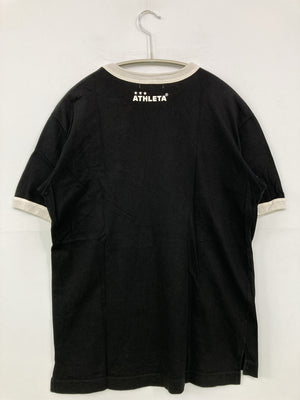 ATHLETA/アスレタ/Tシャツ/カットソー/トップス/ブラック