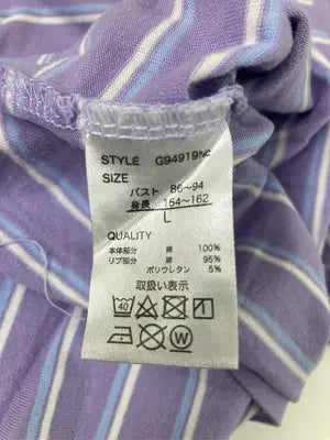 VEHEMENT/Tシャツ/カットソー/トップス/パープル/L