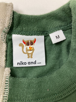 niko and .../ニコアンド/Tシャツ/カットソー/トップス/グリーン/M