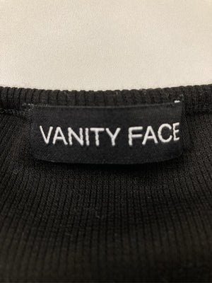 VANITY FACE/ヴァニティフェイス/Tシャツ/カットソー/トップス/ブラック
