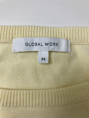 GLOBAL WORK/グローバルワーク/ニット/セーター/トップス/イエロー/M