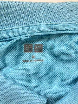 UNIQLO/ユニクロ/ポロシャツ/トップス/スカイブルー/M