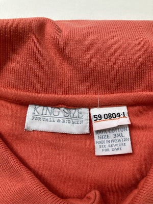 KINGSIZE/キングサイズ/ポロシャツ/トップス/オレンジ/3XL