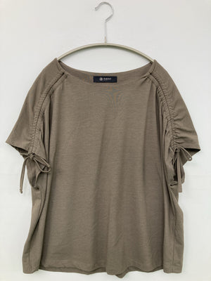 nano BASE/ナノベース/Tシャツ/カットソー/トップス/ブラウン/F