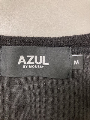 AZUL by MOUSSY/アズールバイマウジー/Tシャツ/カットソー/トップス/ブラック/M