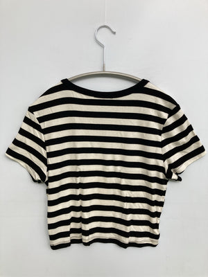ZARA/ザラ/Tシャツ/カットソー/トップス/ブラック/L