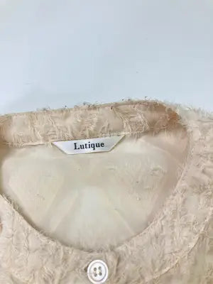 Luti que/ルティーク/Tシャツ/カットソー/トップス/ベージュ/M
