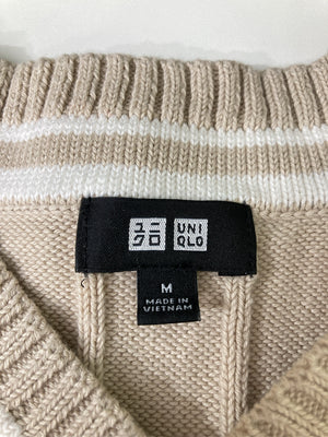 UNIQLO/ユニクロ/ベスト/トップス/ベージュ/M