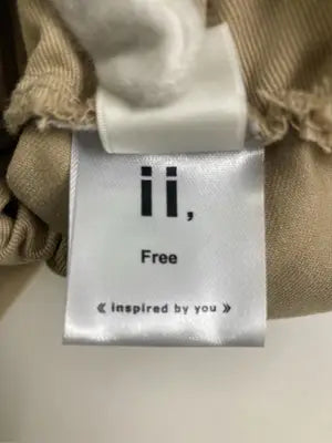 ii,/その他パンツ/パンツ/ベージュ/Free