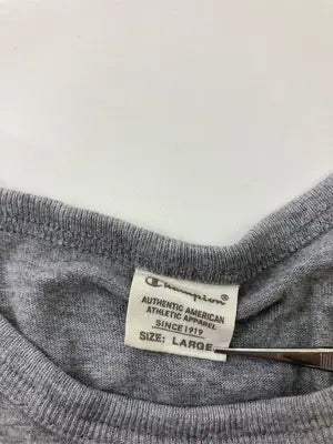 Champion/チャンピオン/Tシャツ/カットソー/トップス/グレー/LARGE