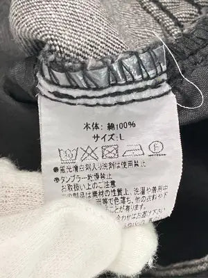 デニムパンツ/パンツ/ブラック/L