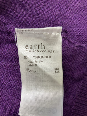 earth music&ecology/アースミュージックアンドエコロジー/カーディガン/ボレロ/トップス/パープル/M