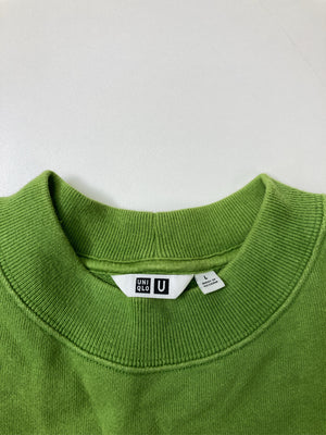 UNIQLO U/ユニクロユー/スウェット/トップス/ライトグリーン/L