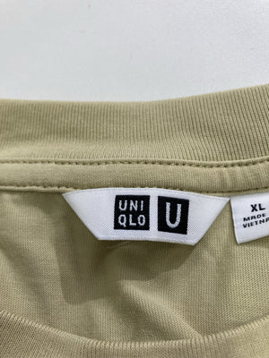 UNIQLO U/ユニクロユー/Tシャツ/カットソー/トップス/ベージュ/XL