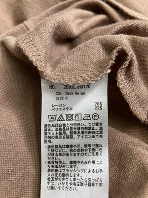 E hyphen world gallery peace/イーハイフンワールドギャラリーピース/ドレス/ワンピース/ドレス/ブラウン/F