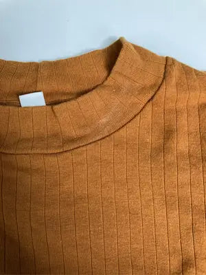 UNIQLO/ユニクロ/Tシャツ/カットソー/トップス/オレンジ/L