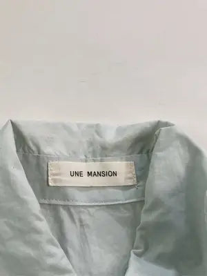 UNE MANSION/ウメマンション/シャツ/ブラウス/トップス/ライトグリーン/F