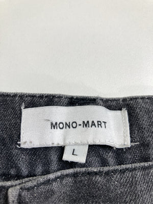 MONO-MART/モノマート/デニムパンツ/パンツ/ブラック/L