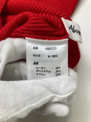 Alma Design/アルマデザイン/ニット/セーター/トップス/レッド/M