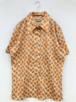 DEVON/シャツ/ブラウス/トップス/オレンジ