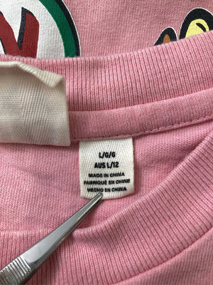 ROXY/ロキシー/Tシャツ/カットソー/トップス/ピンク/L