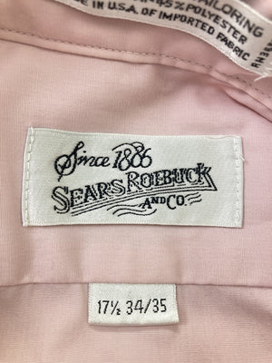 SEARSROEBUCK/シャツ/ブラウス/トップス/ピンク/17 1/2 34/35